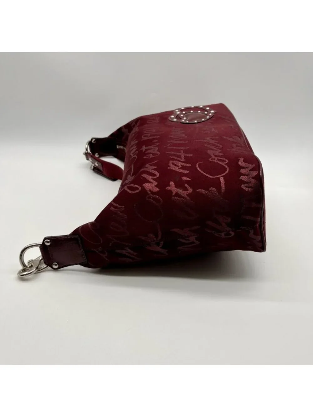 Coach Purple Poppy Lurex Signature F17472 Hobo Bag - Picture 4 of 14